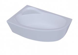 Акриловая ванна АКВАТЕК ФИДЖИ 170x110 см левая